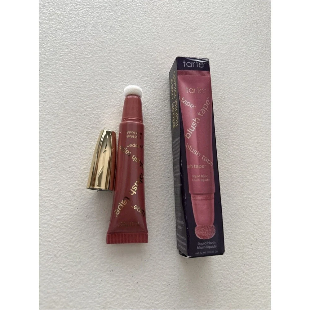 tarte blush tape liquid blush Buildable Cream Cheek Berry Makeup Formula 0.5oz